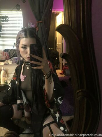blackhairporcelainskin