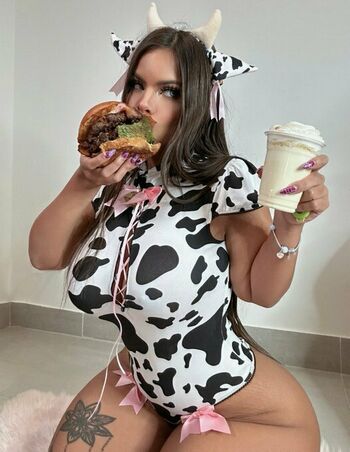 Cow Maid & Cow Bikini Cosplay