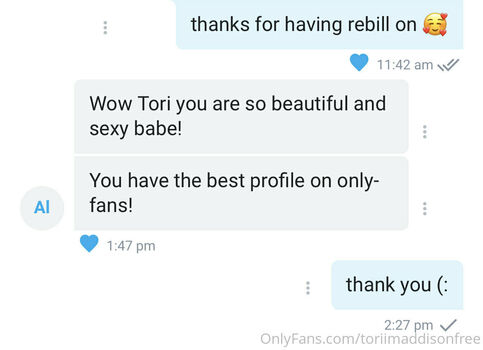 toriimaddisonfree