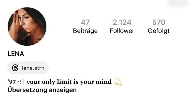 Welche LENA könnte das sein?
